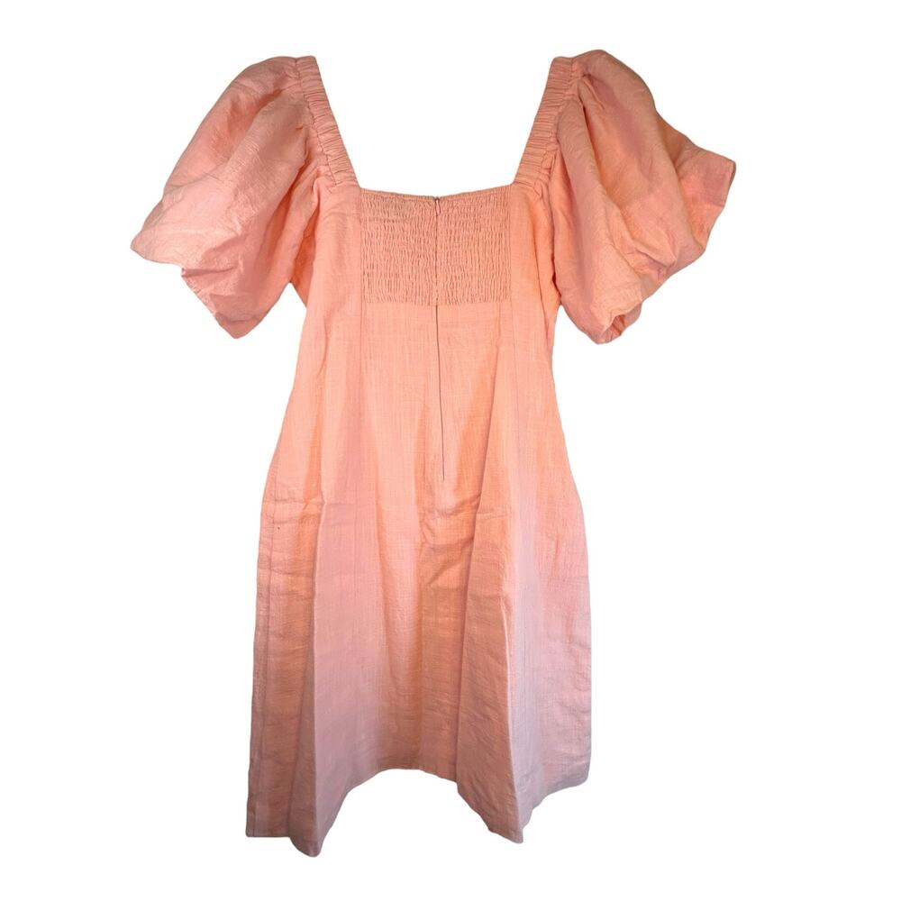 SNDYS Tuscany Baby Pink Cotton Dress - Size M - Picture 5 of 15